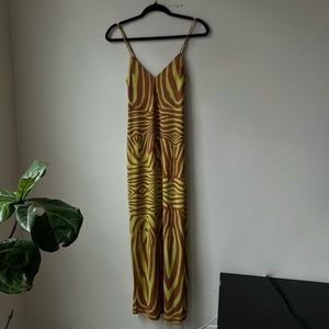 AFRM Amina Midi Mesh Slipdress